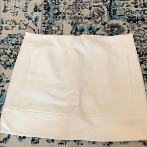 Wool mini skirt
